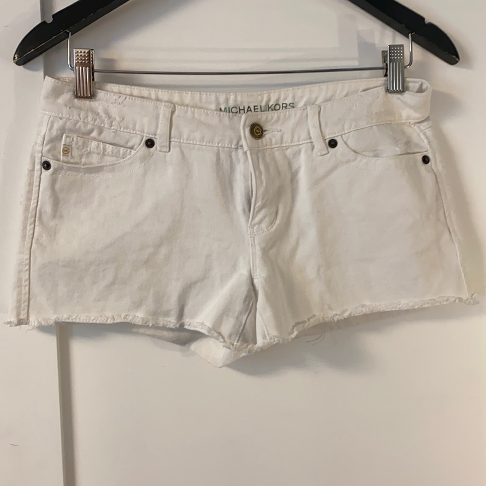 Michael Kors white shorts